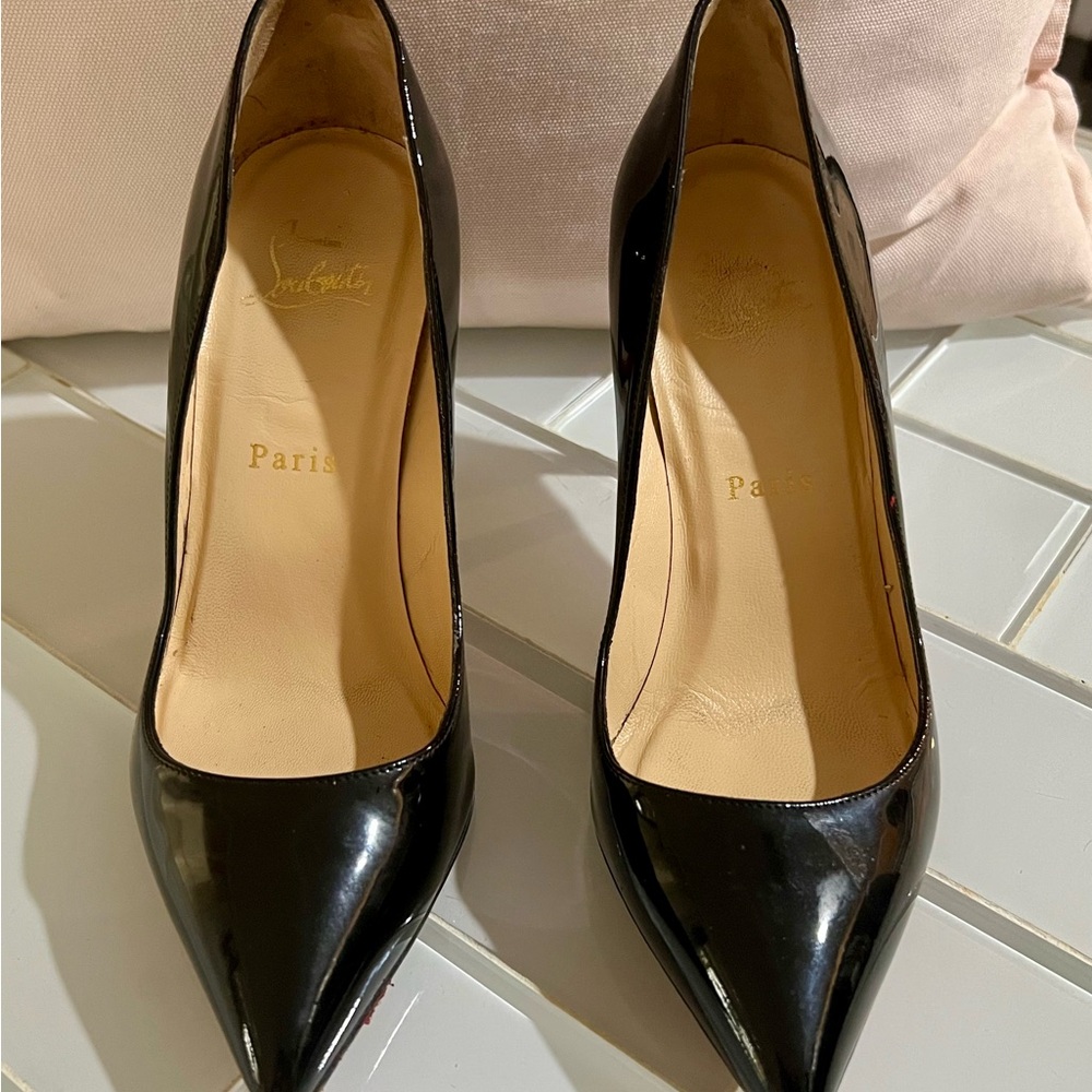Christian Louboutin Black Stiletto Heels